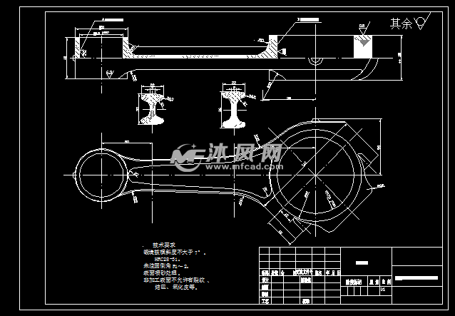 105系列高速柴油机连杆零件机械加工工艺规程及夹具的设计